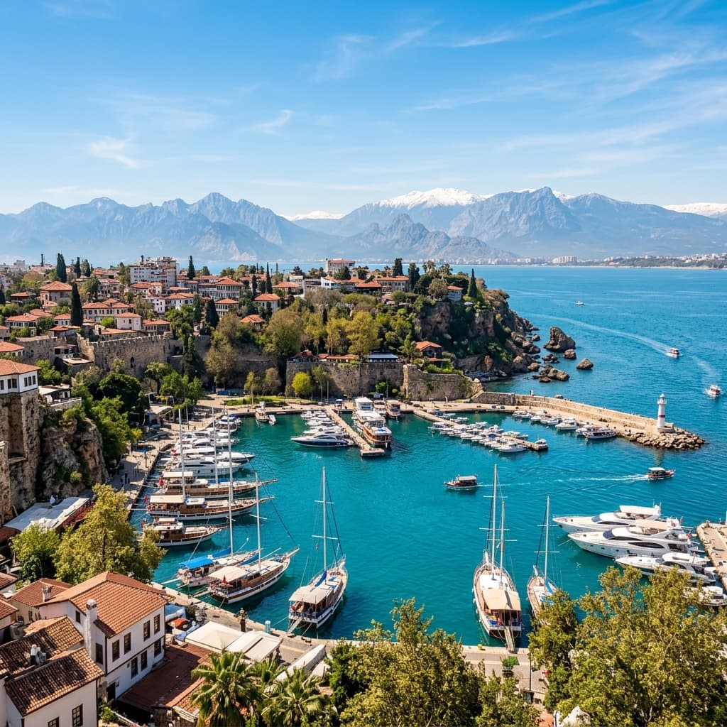 Antalya Coastline and Dental Environment